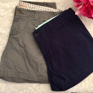 Two Women's Merona Chino Shorts